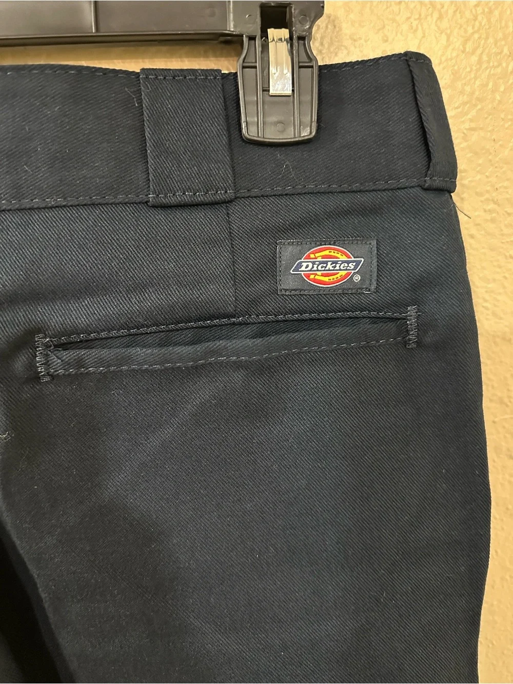 Dickies Men's Navy Straight-Leg Dress Pants 34x32